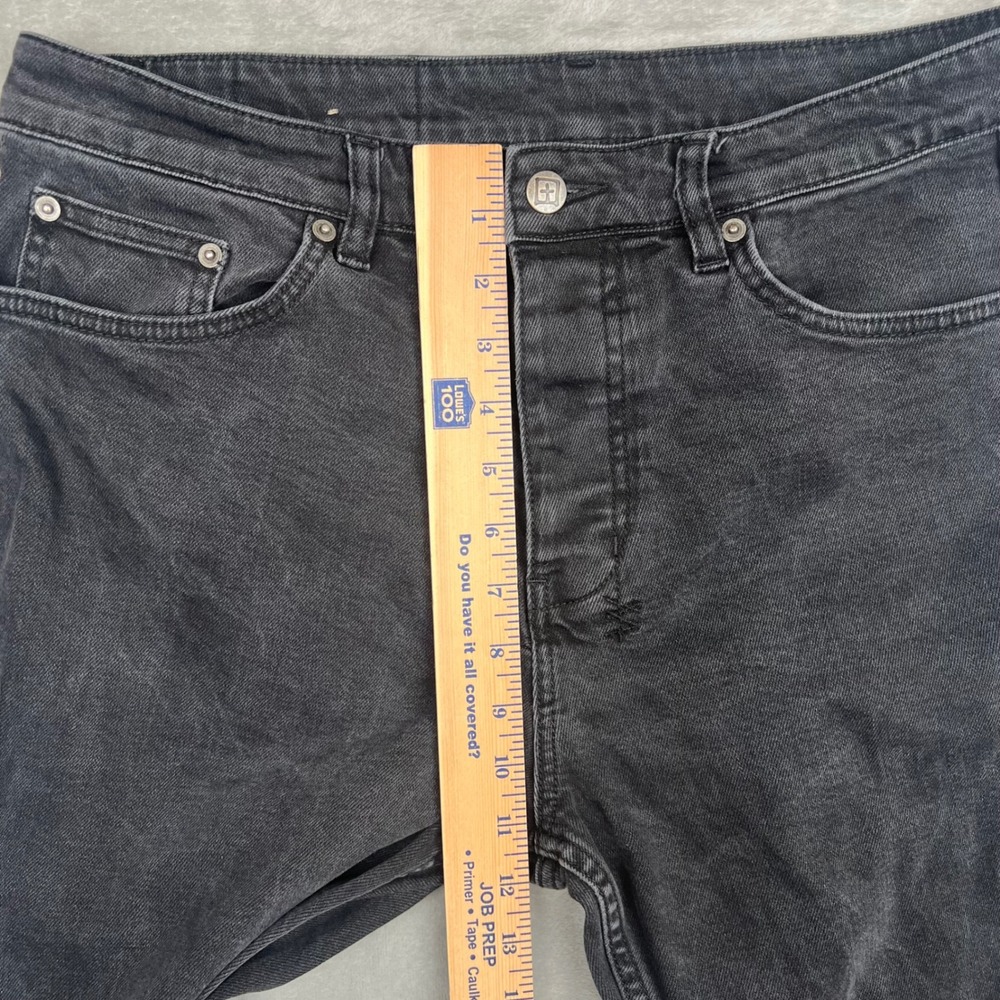 Ksubi Faded Black Slim Tapered Jeans Mens 33x29 - Picture 10 of 13